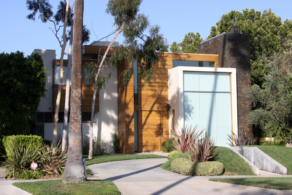 Arhitectura moderna in Beverly Hills, California