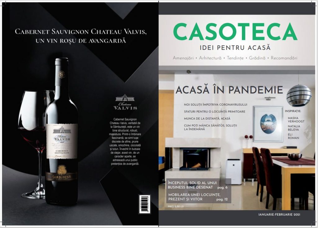 S-a lansat revista CASOTECA: drumul către print, susținut cu performanță în online