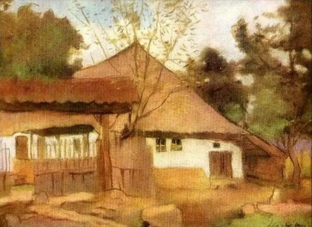 Casele tradiţionale în pictura românească