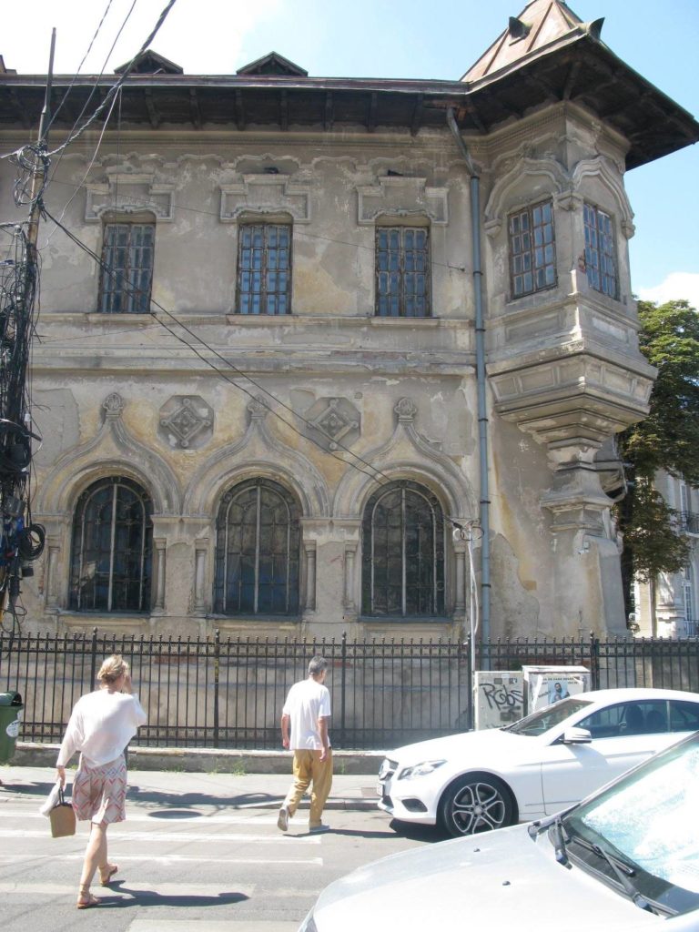 Casa în stil neoromânesc Nicolae Petraşcu din Piaţa Romană