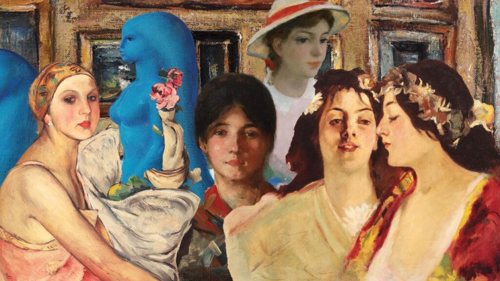 Mitul feminin în pictura clasică şi contemporană