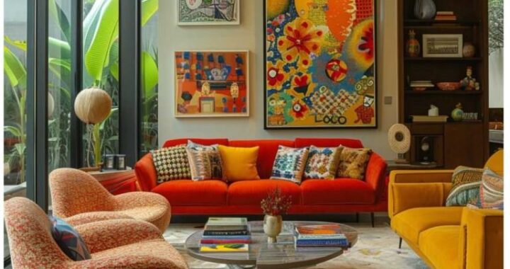 Mai multe amenajări în stil bohemians